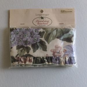 2 Longaberger basket liners